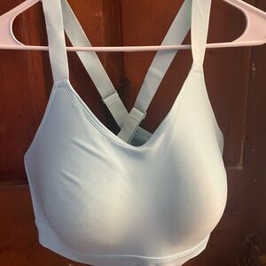 Under Armour Blue Sports Bra with Crisscross Back